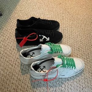 OFF-WHITE white low 2.0 sneakers. size 45